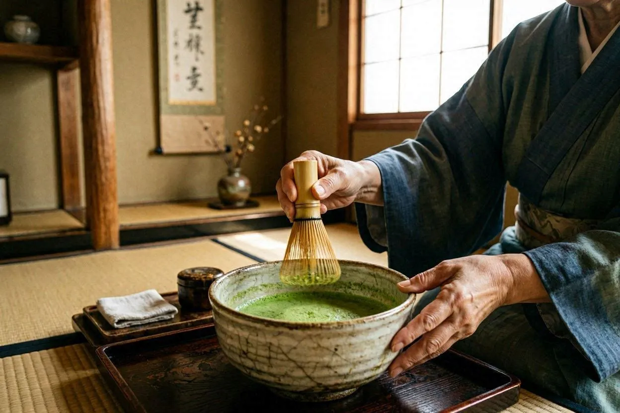 From leaf to cup — the philosophy and practice of Japanese tea.