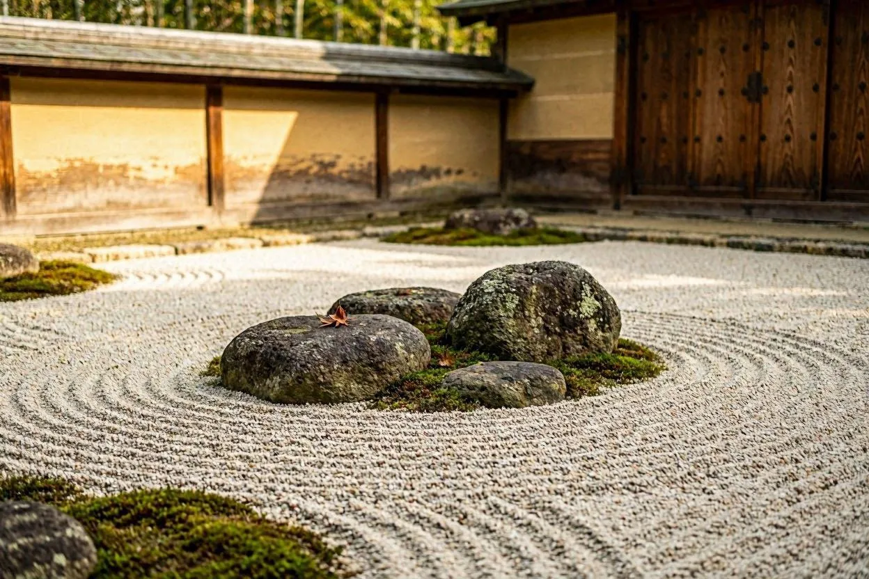 Stillness as practice. Guided zazen at local temples.