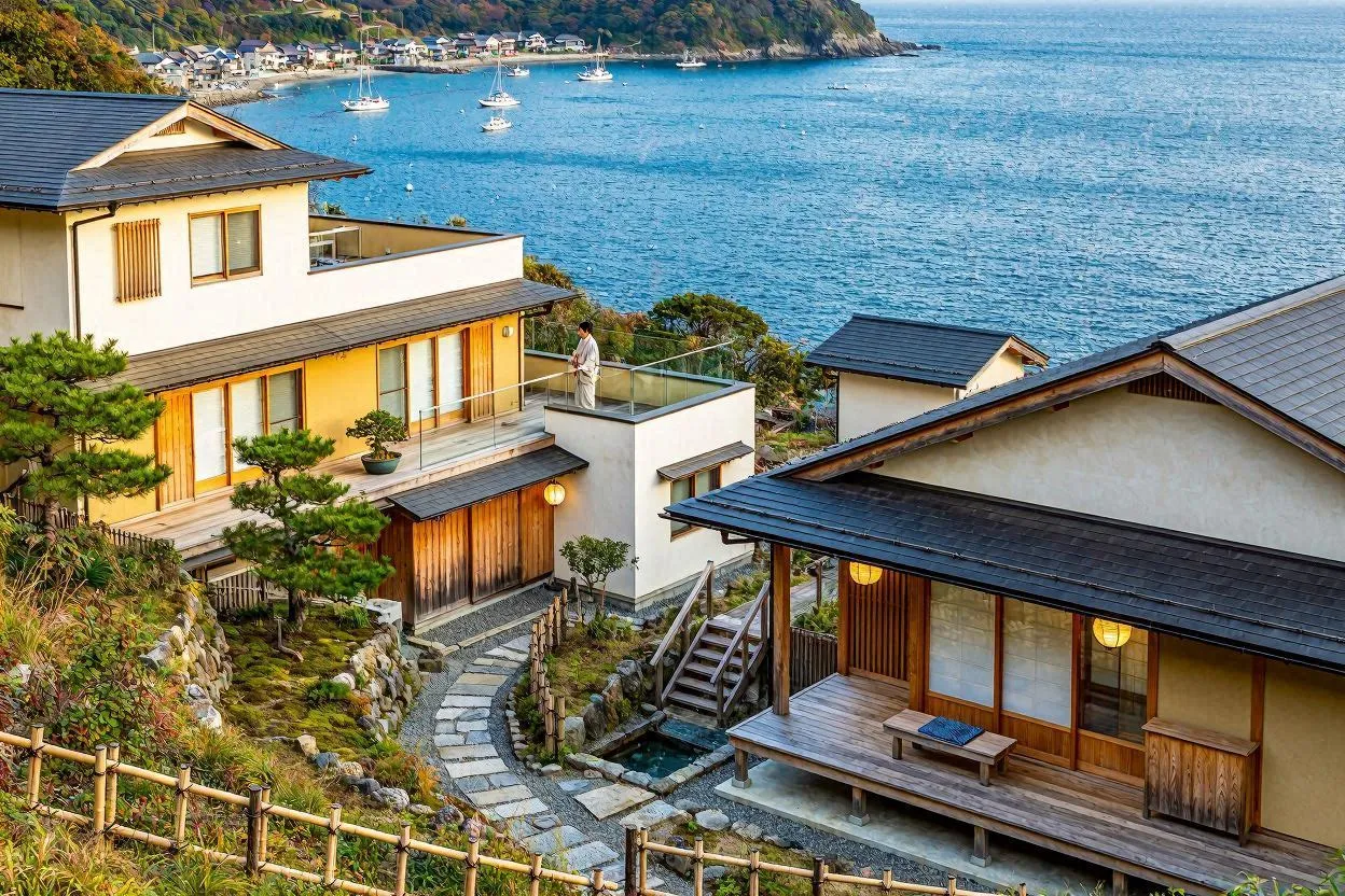 Shimoda View Hotel overlooking bay